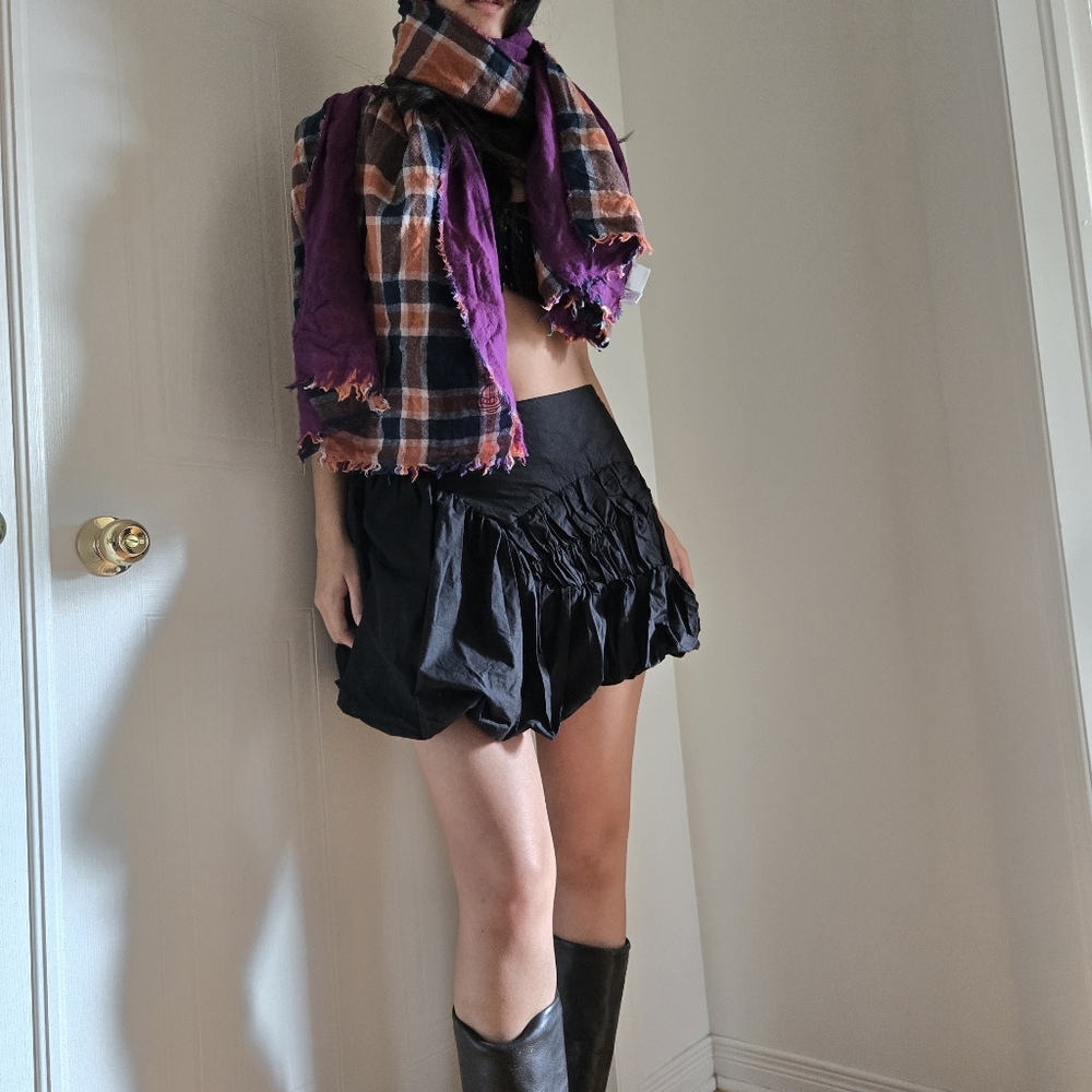 Vivienne Westwood Purple Silk Scarf